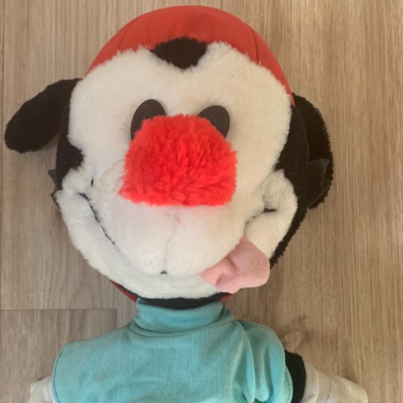 Vintage 90s Animaniacs Wakko Stuffed Animal Warner Bros. Ace Novelty 1995 Plush - Picture 2 of 10
